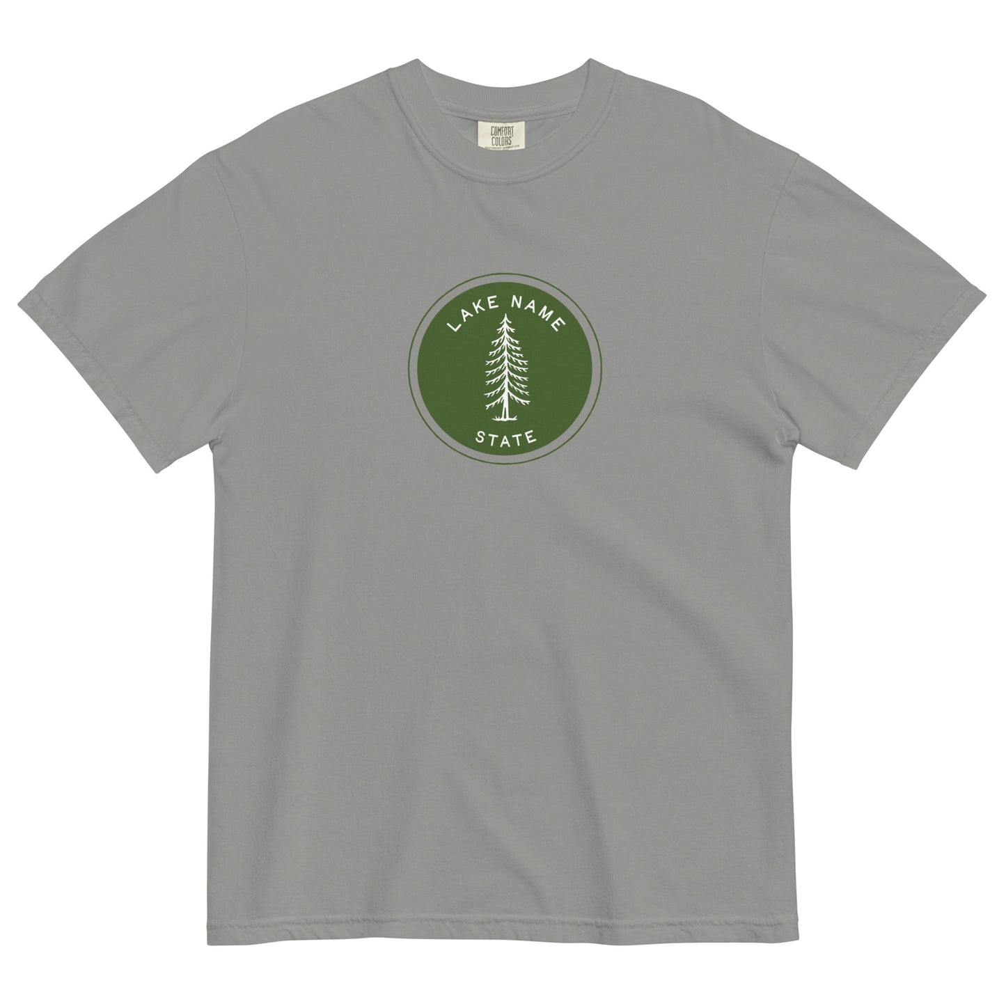 Tall Tree Custom Lake logo heavyweight t-shirt