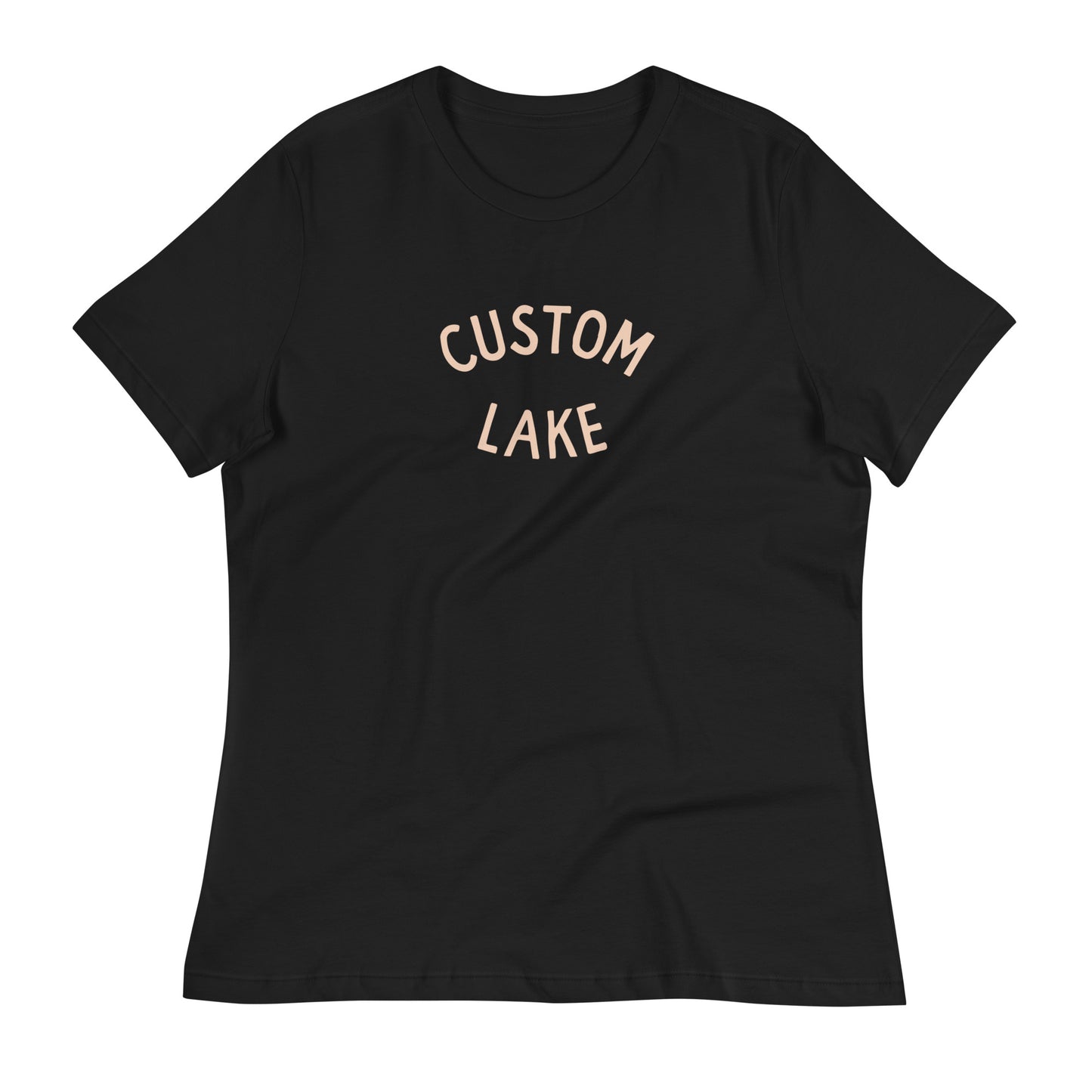 Classic Arch Logo Custom Lake T-Shirt Women's