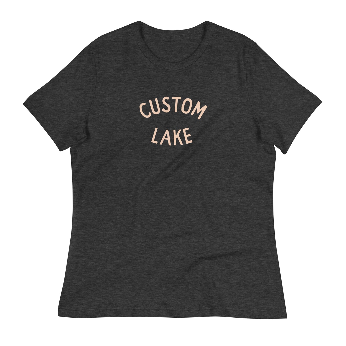 Classic Arch Logo Custom Lake T-Shirt Women's