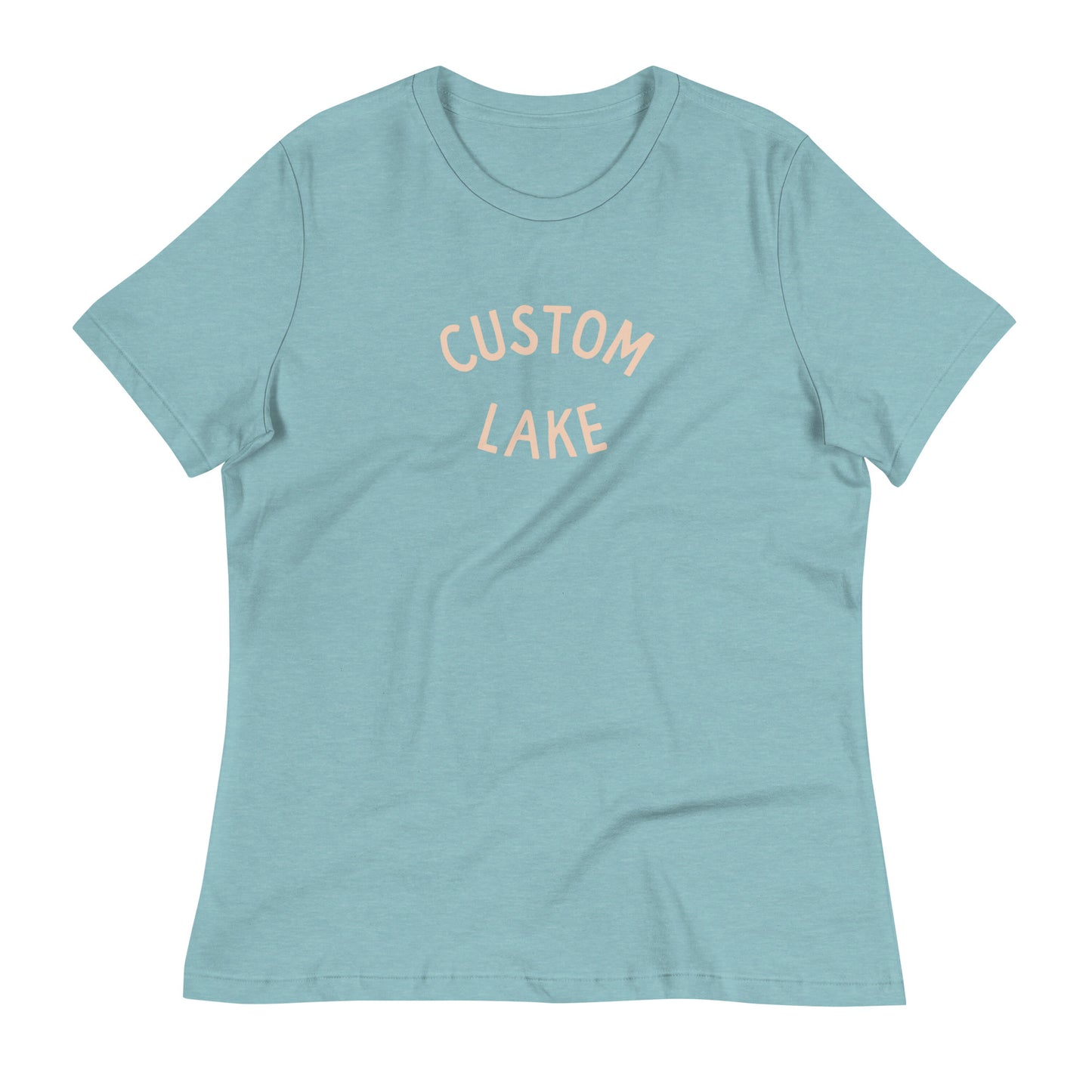 Classic Arch Logo Custom Lake T-Shirt Women's