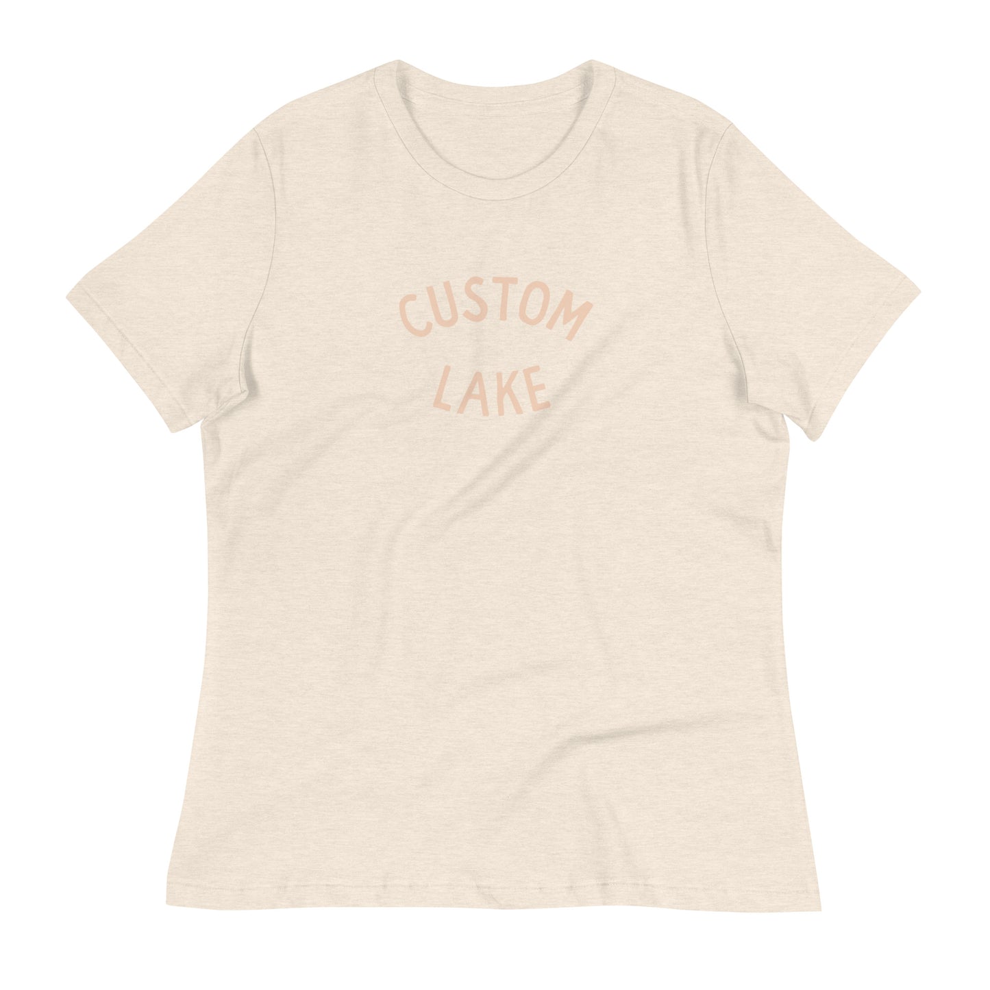 Classic Arch Logo Custom Lake T-Shirt Women's