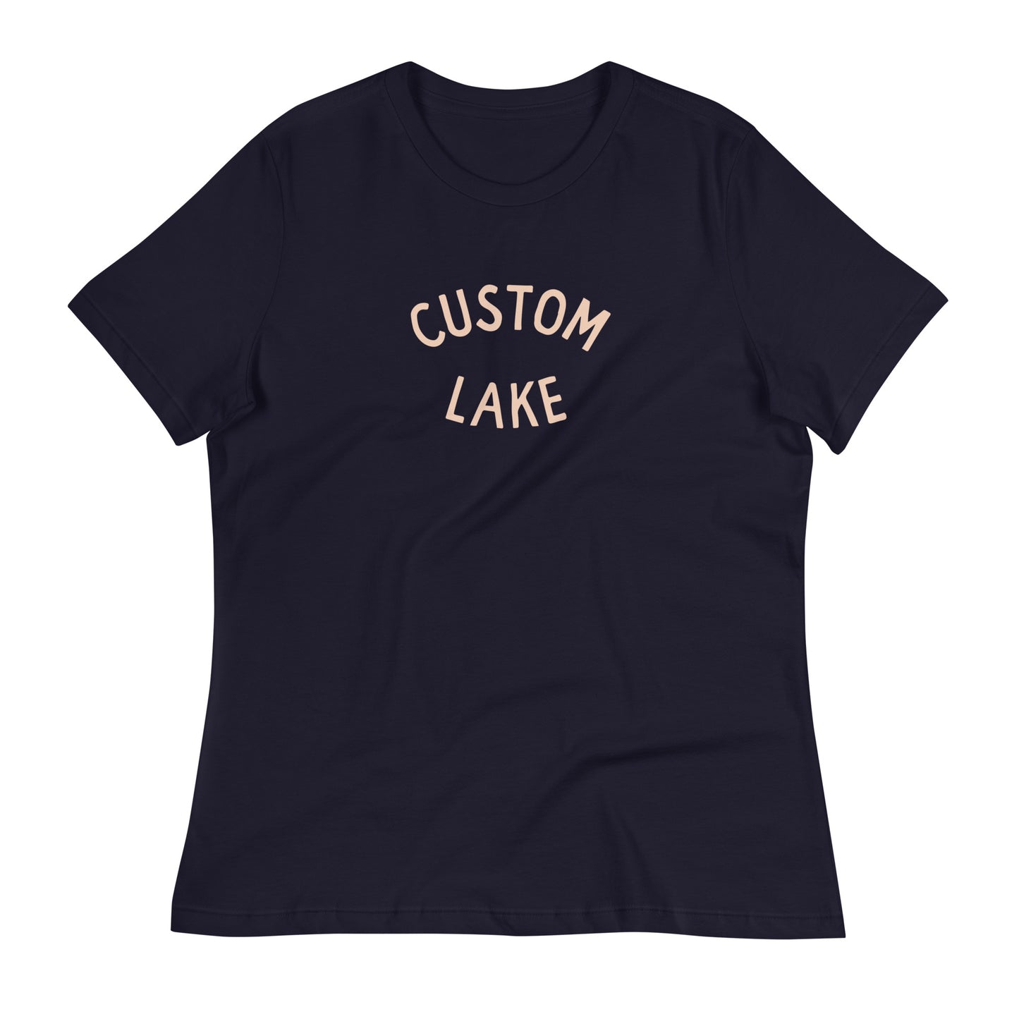 Classic Arch Logo Custom Lake T-Shirt Women's