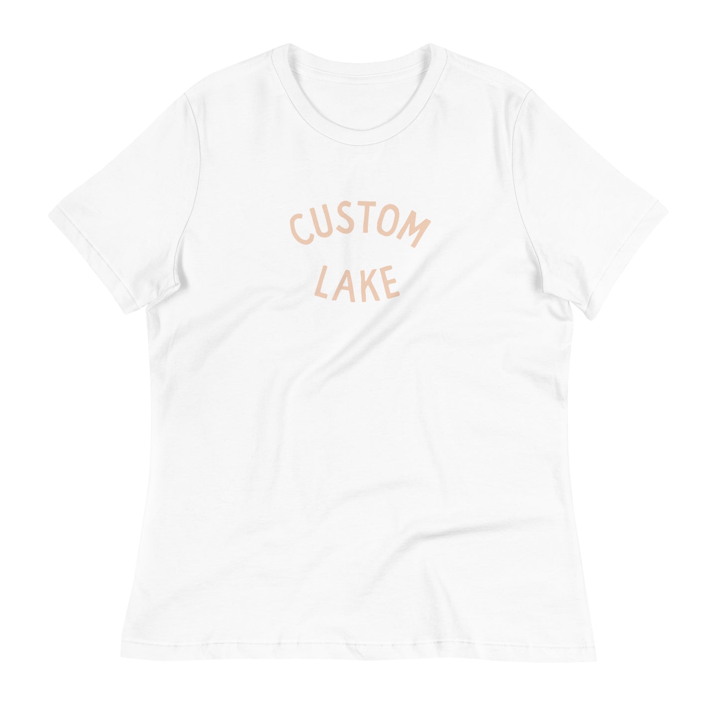 Classic Arch Logo Custom Lake T-Shirt Women's