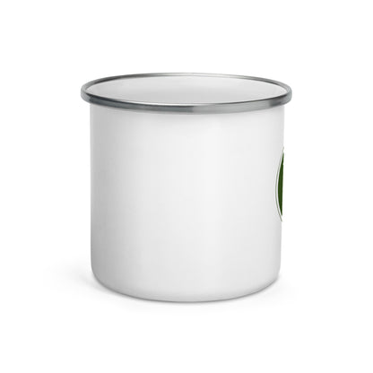 Tall Tree Custom Lake Enamel Mug