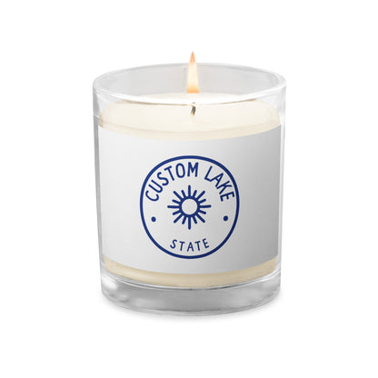 Custom Lake Candle - Sunny Lake Logo