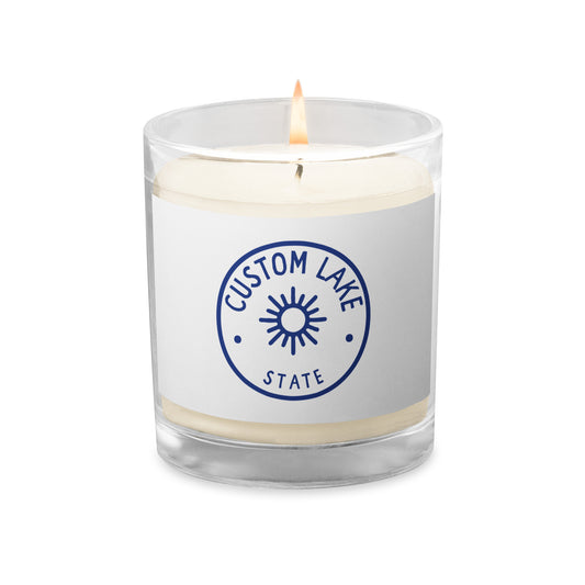 Custom Lake Candle - Sunny Lake Logo