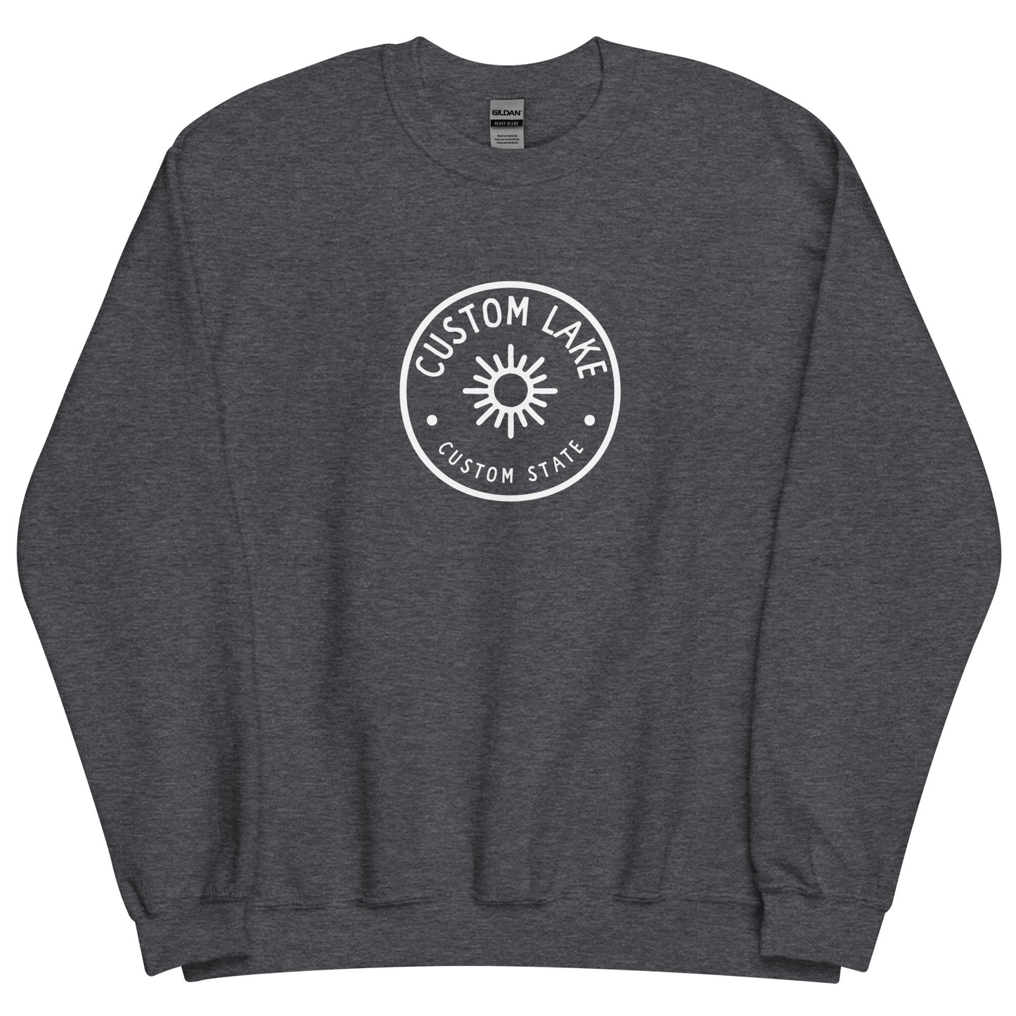 Sunny Logo Custom Lake Unisex Crewneck Sweatshirt