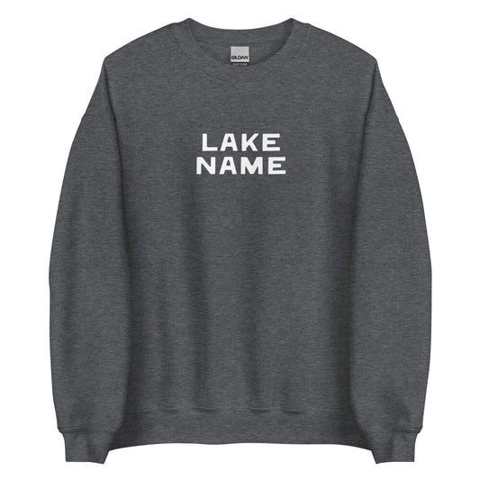 Camp Lake Logo Unisex Crewneck Sweatshirt