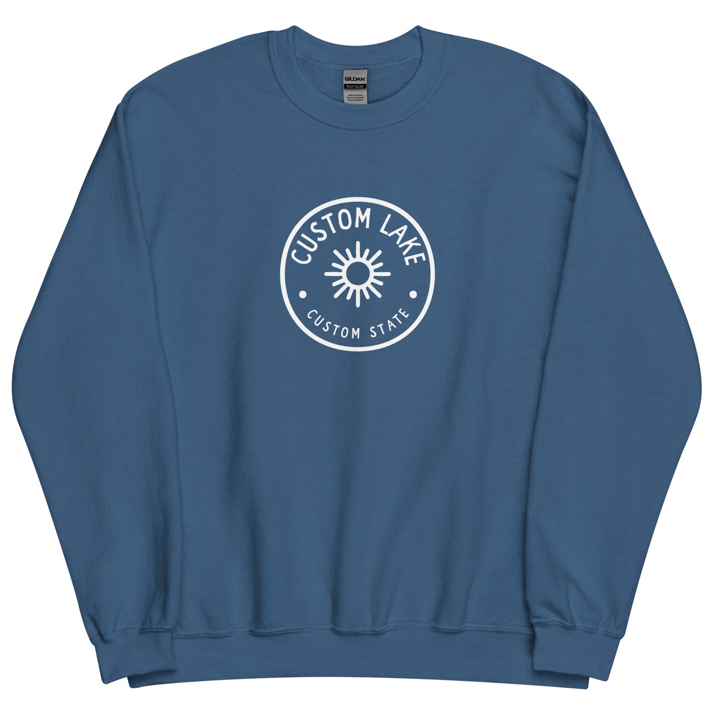 Sunny Logo Custom Lake Unisex Crewneck Sweatshirt