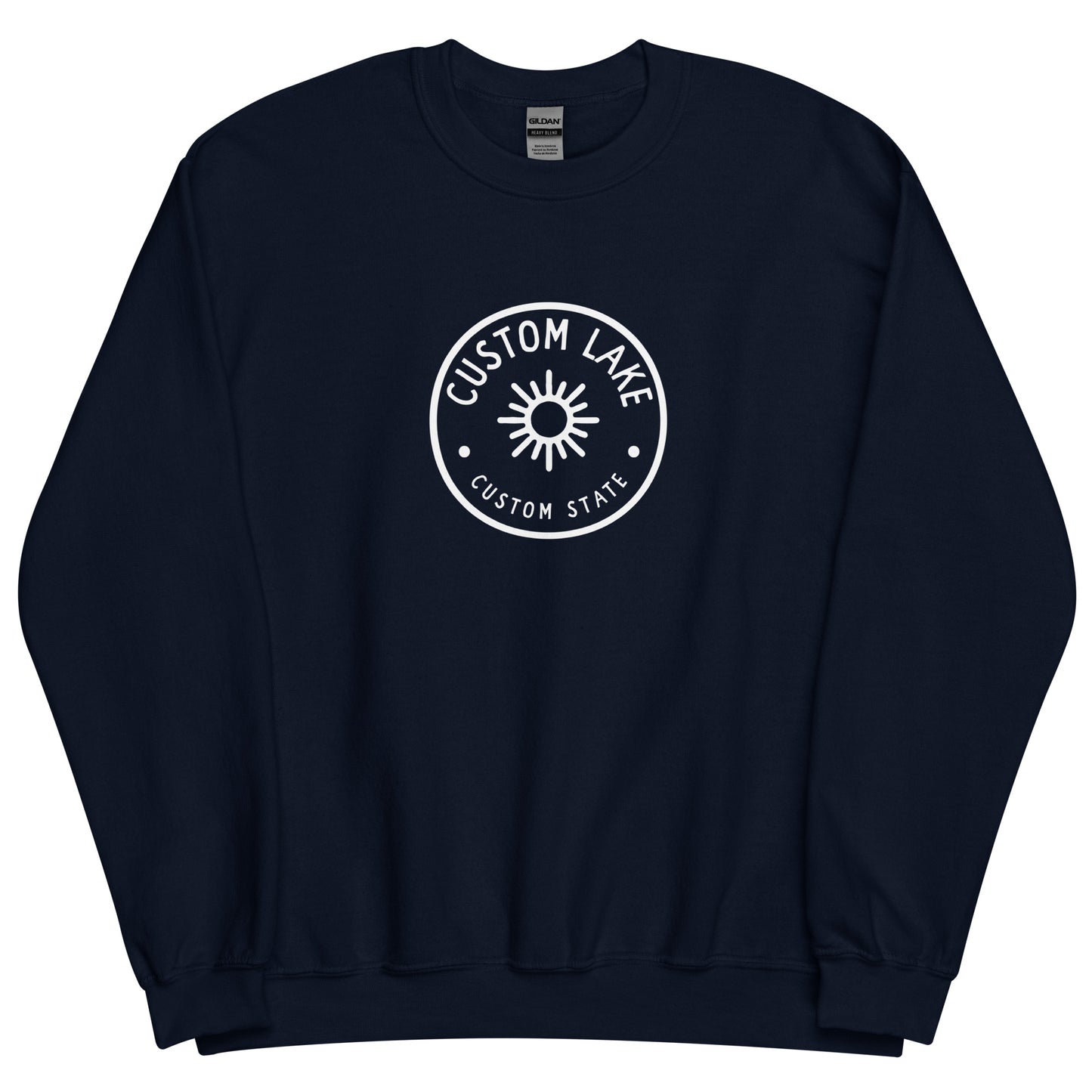 Sunny Logo Custom Lake Unisex Crewneck Sweatshirt