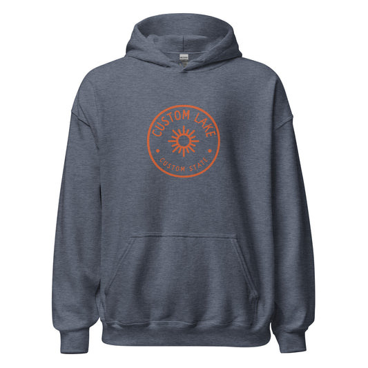 Sunny Logo Custom Lake Unisex Hoodie