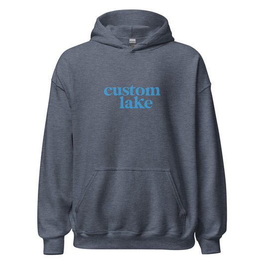 Original Lake Logo Customized Unisex Hoodie