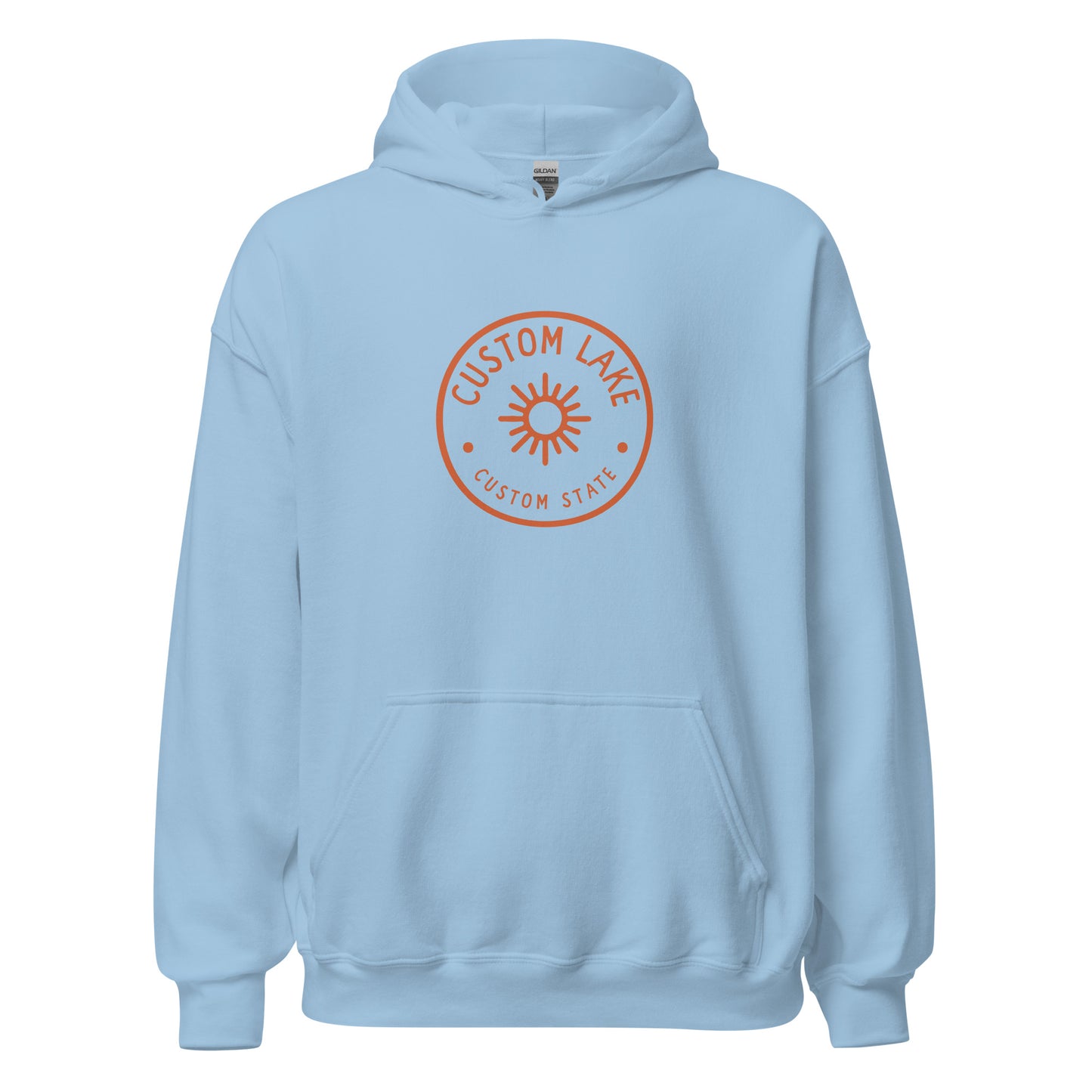 Sunny Logo Custom Lake Unisex Hoodie