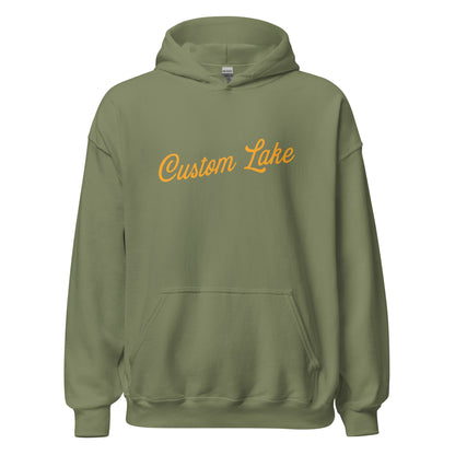 Signature Logo Custom Lake Unisex Hoodie