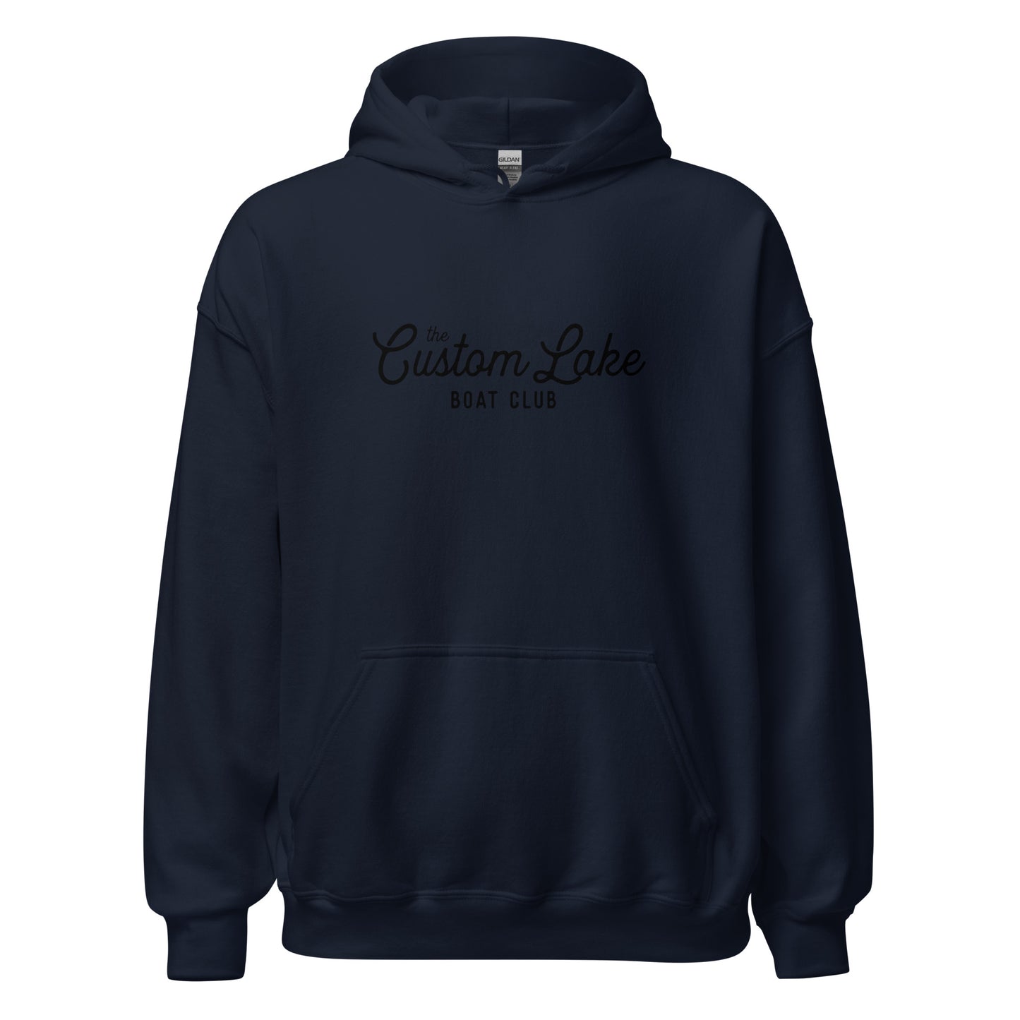 Boat Club Logo Custom Lake Unisex Hoodie