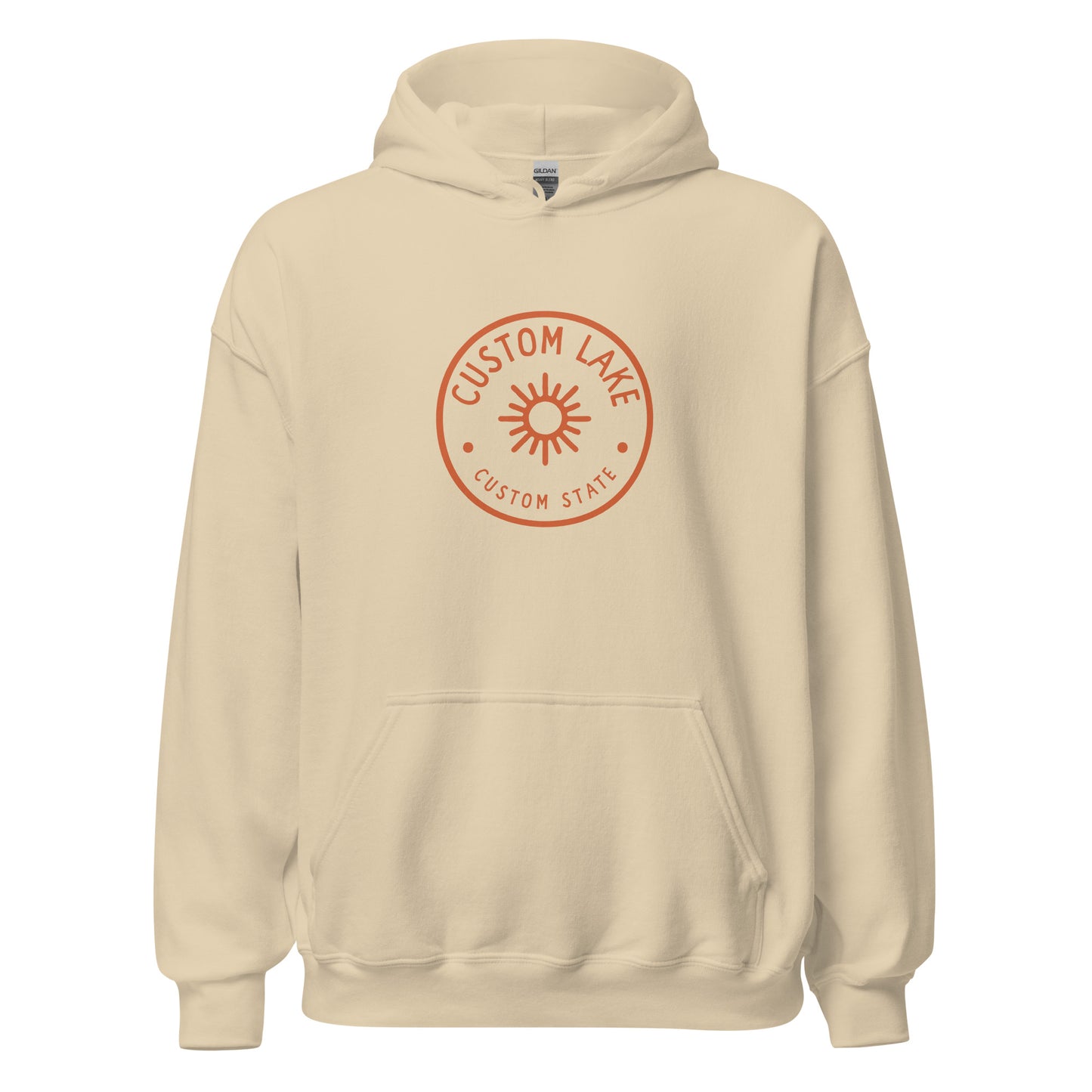 Sunny Logo Custom Lake Unisex Hoodie
