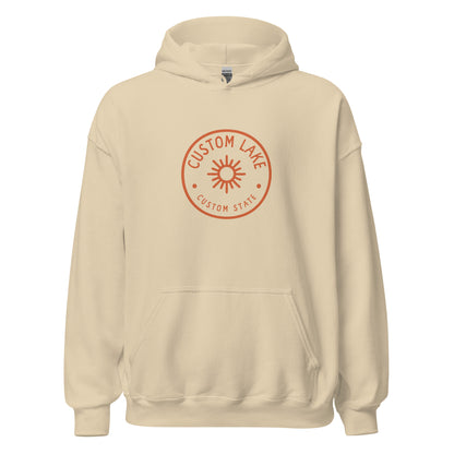 Sunny Logo Custom Lake Unisex Hoodie