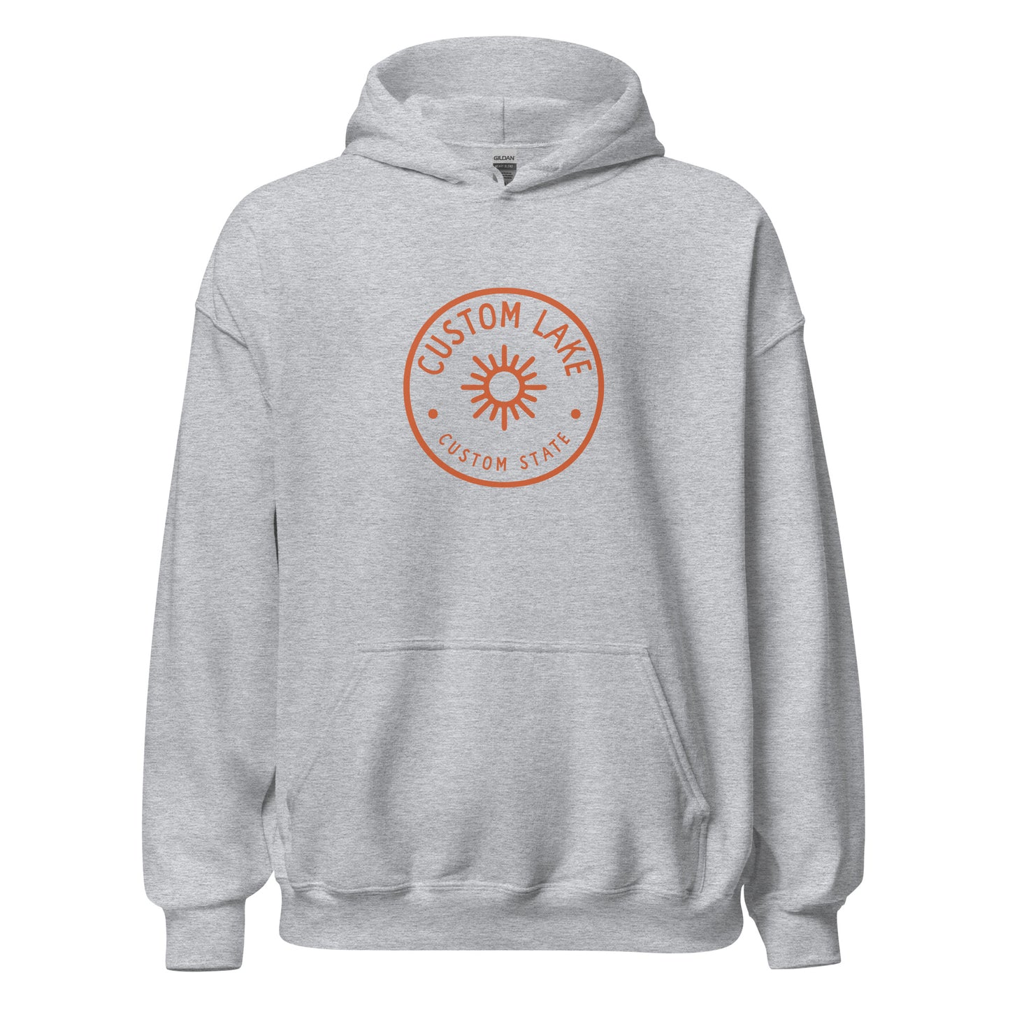 Sunny Logo Custom Lake Unisex Hoodie