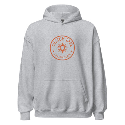 Sunny Logo Custom Lake Unisex Hoodie