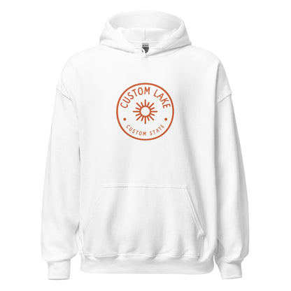 Sunny Logo Custom Lake Unisex Hoodie