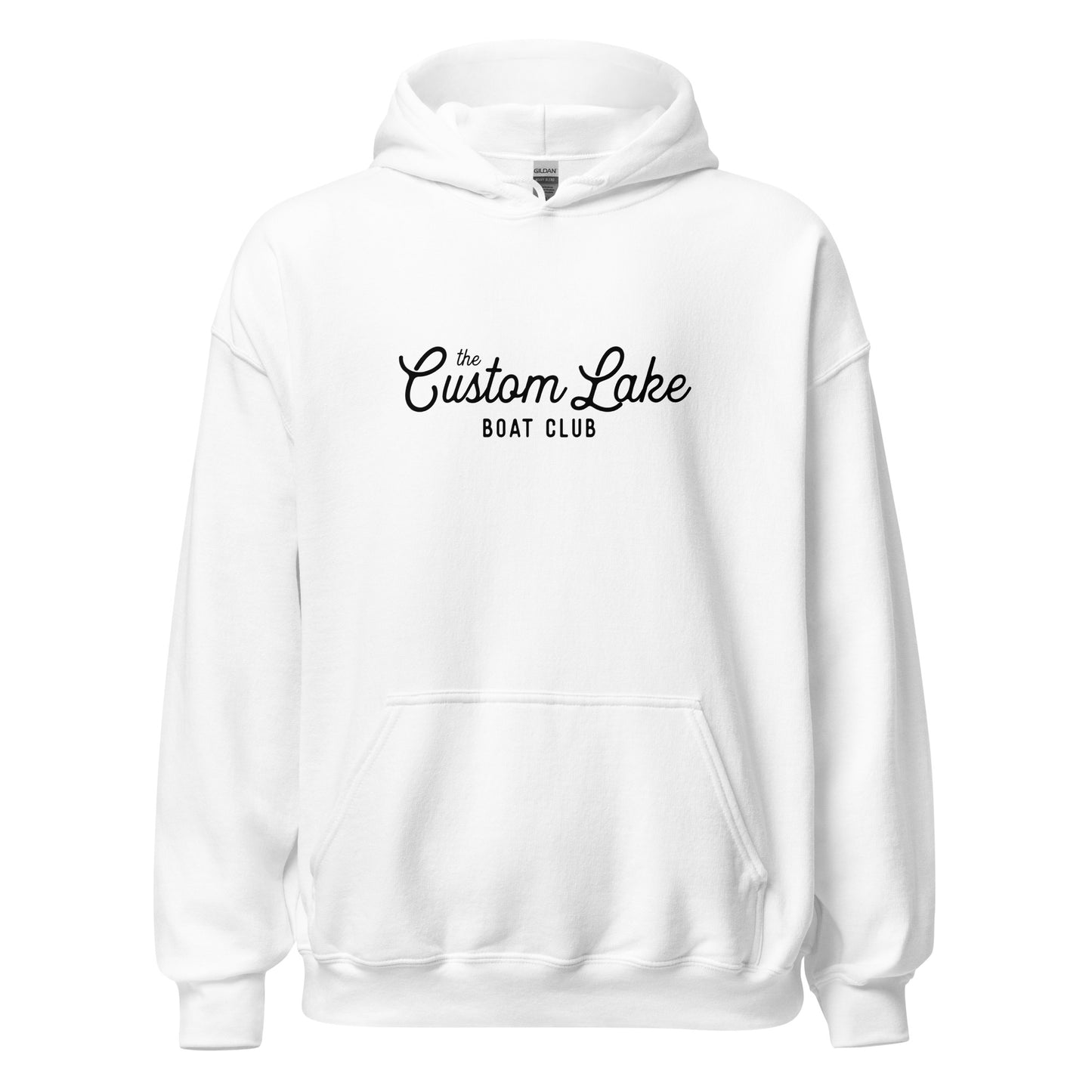 Boat Club Logo Custom Lake Unisex Hoodie