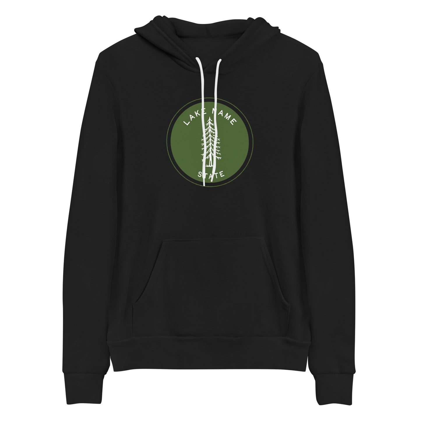 Tall Tree Custom Lake logo premium hoodie