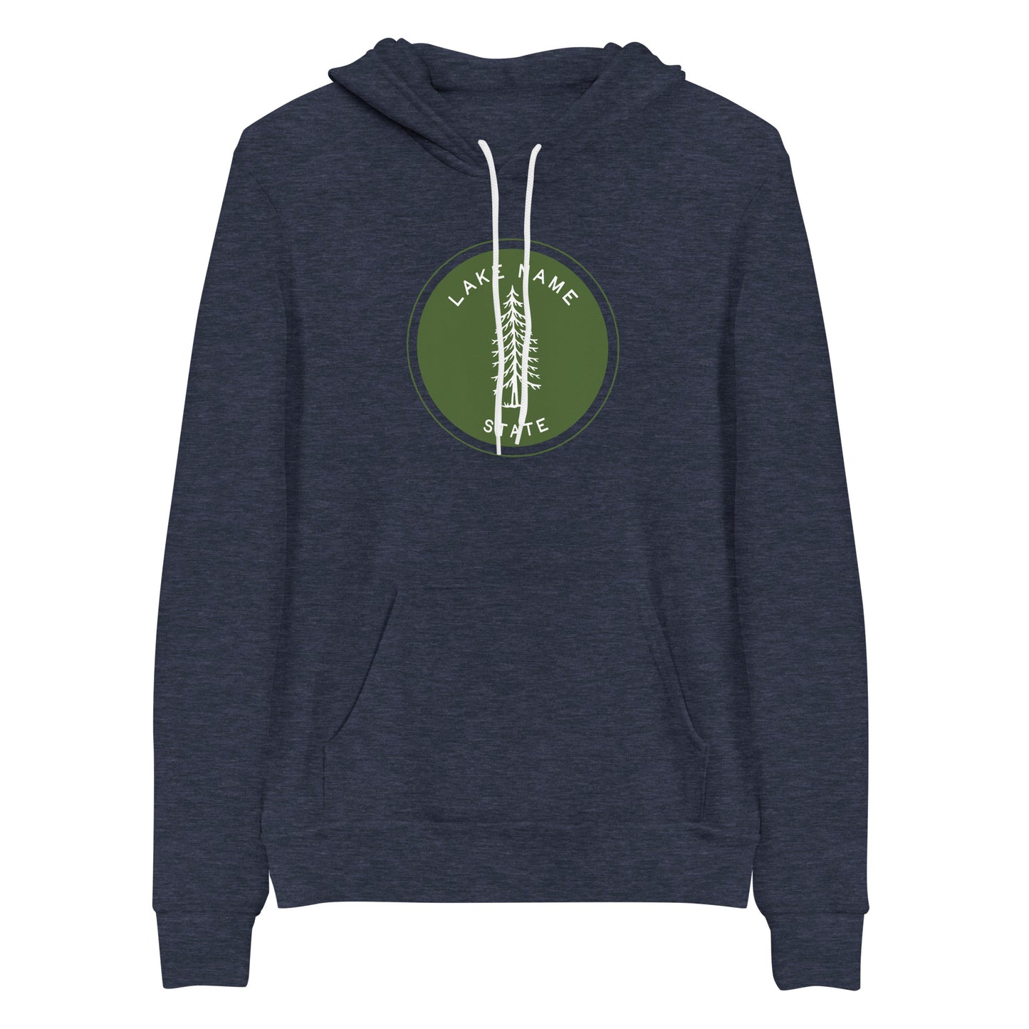 Tall Tree Custom Lake logo premium hoodie