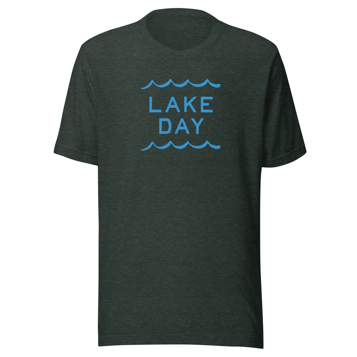 Lake Day Waves Logo Lightweight T-Shirt