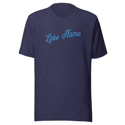 Signature Logo Custom Lake Lightweight T-shirt