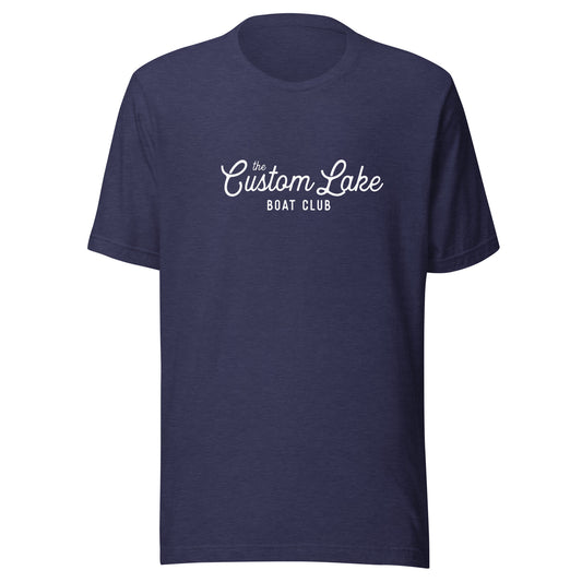 Boat Club Lake Logo Lightweight Unisex T-shirt