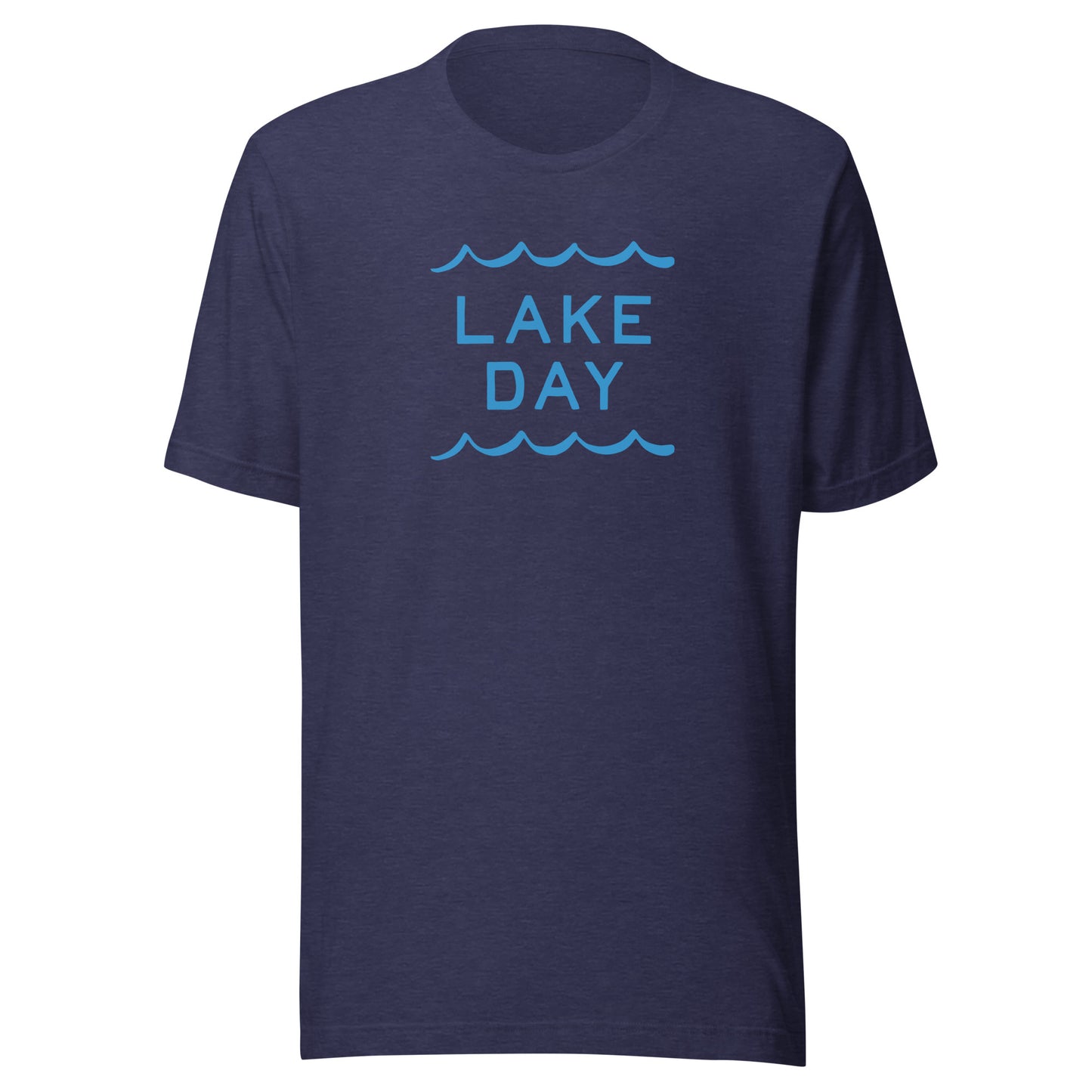 Lake Day Waves Logo Lightweight T-Shirt