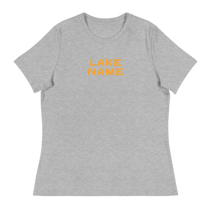 Camp logo Custom Lake T-Shirt Women's