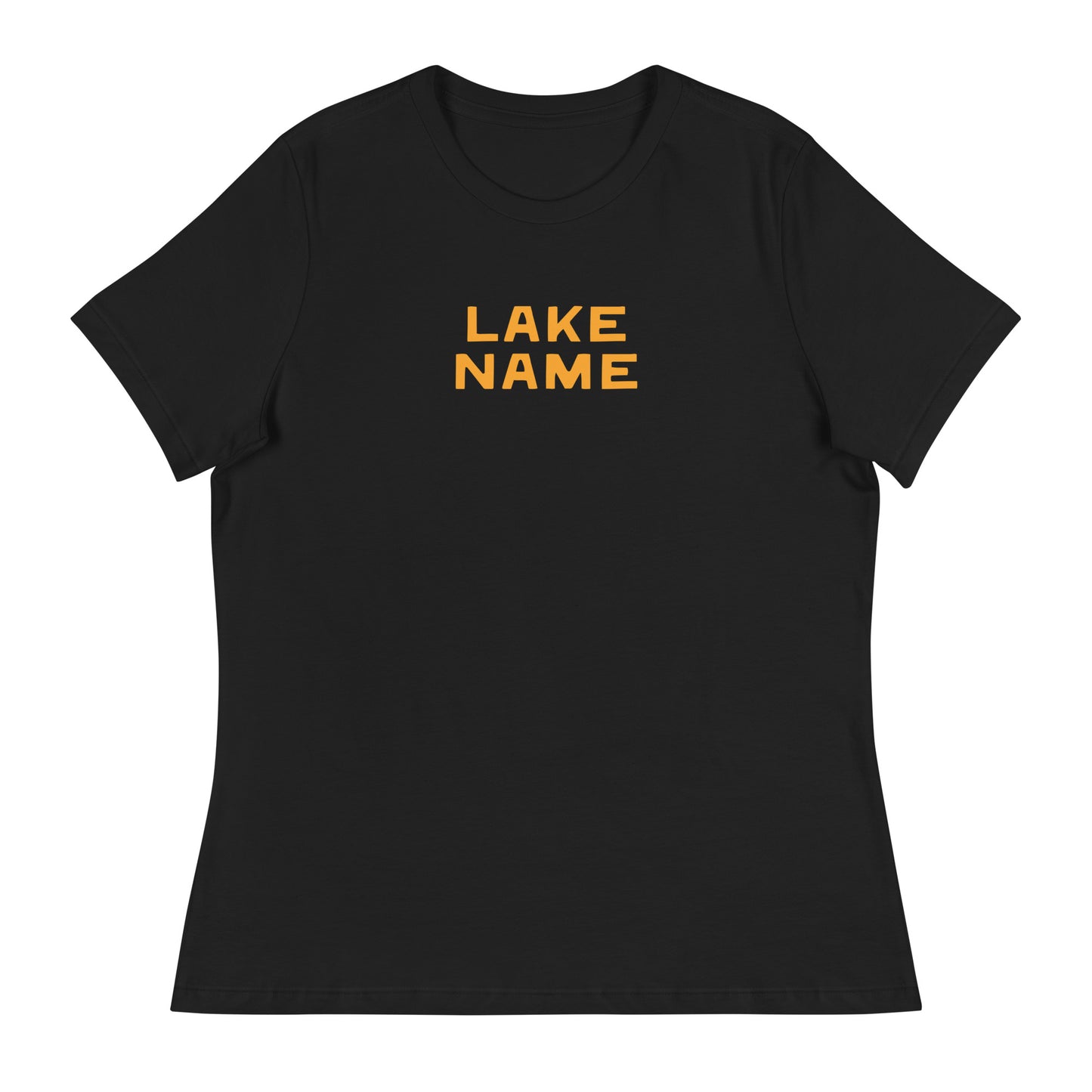 Camp logo Custom Lake T-Shirt Women's