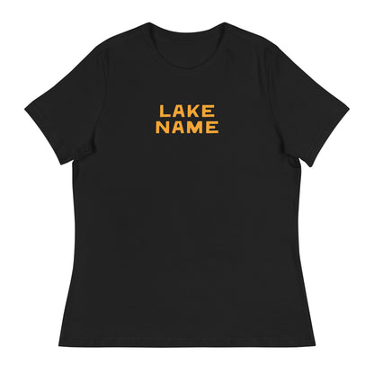 Camp logo Custom Lake T-Shirt Women's