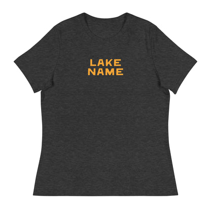 Camp logo Custom Lake T-Shirt Women's