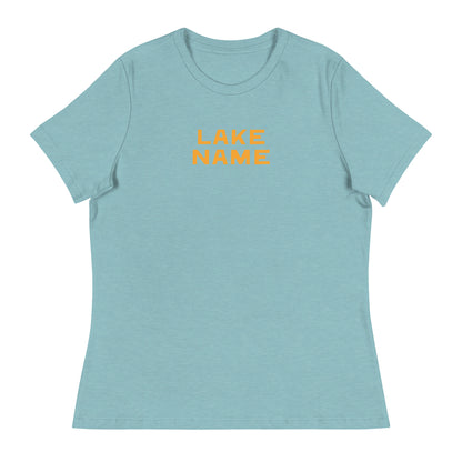 Camp logo Custom Lake T-Shirt Women's