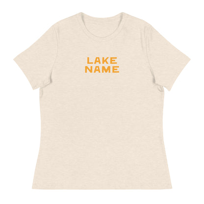 Camp logo Custom Lake T-Shirt Women's