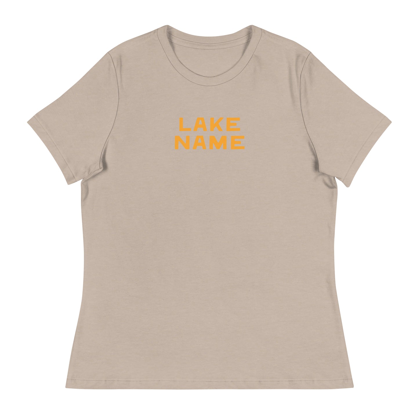 Camp logo Custom Lake T-Shirt Women's