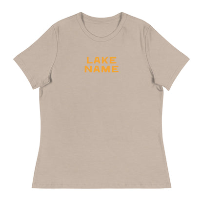 Camp logo Custom Lake T-Shirt Women's