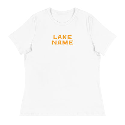 Camp logo Custom Lake T-Shirt Women's