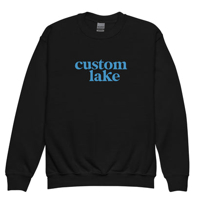 Original Lake Logo Custom Crewneck Sweatshirt Kids