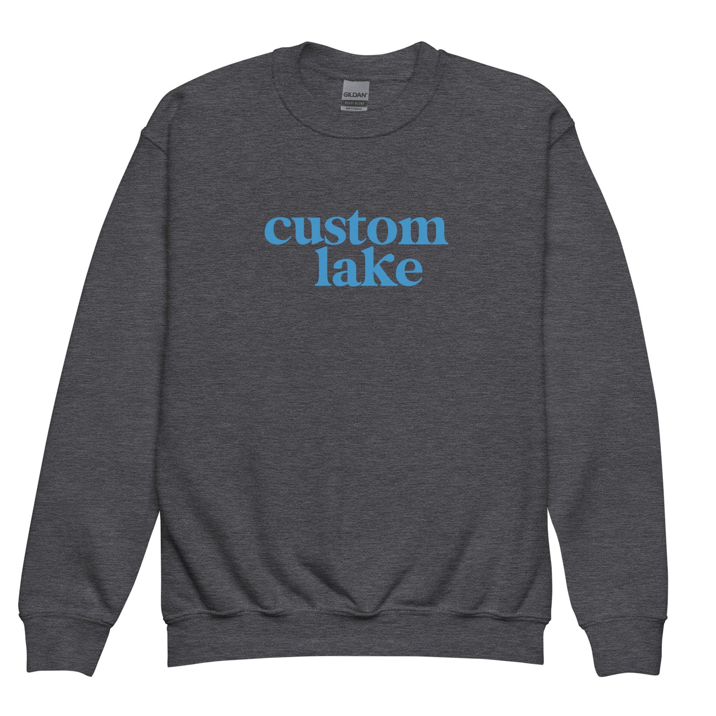 Original Lake Logo Custom Crewneck Sweatshirt Kids