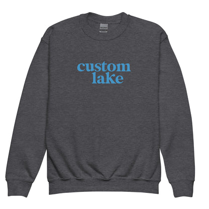 Original Lake Logo Custom Crewneck Sweatshirt Kids