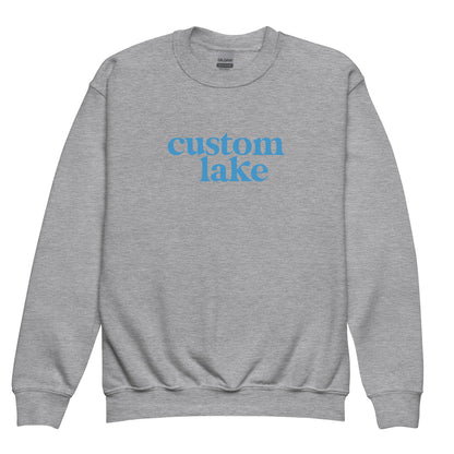 Original Lake Logo Custom Crewneck Sweatshirt Kids