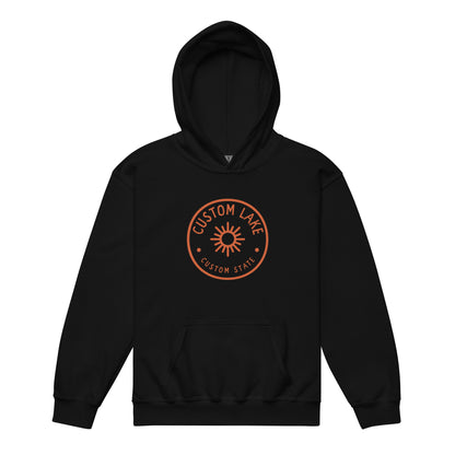 Sunny Logo Custom Lake Hoodie Kids