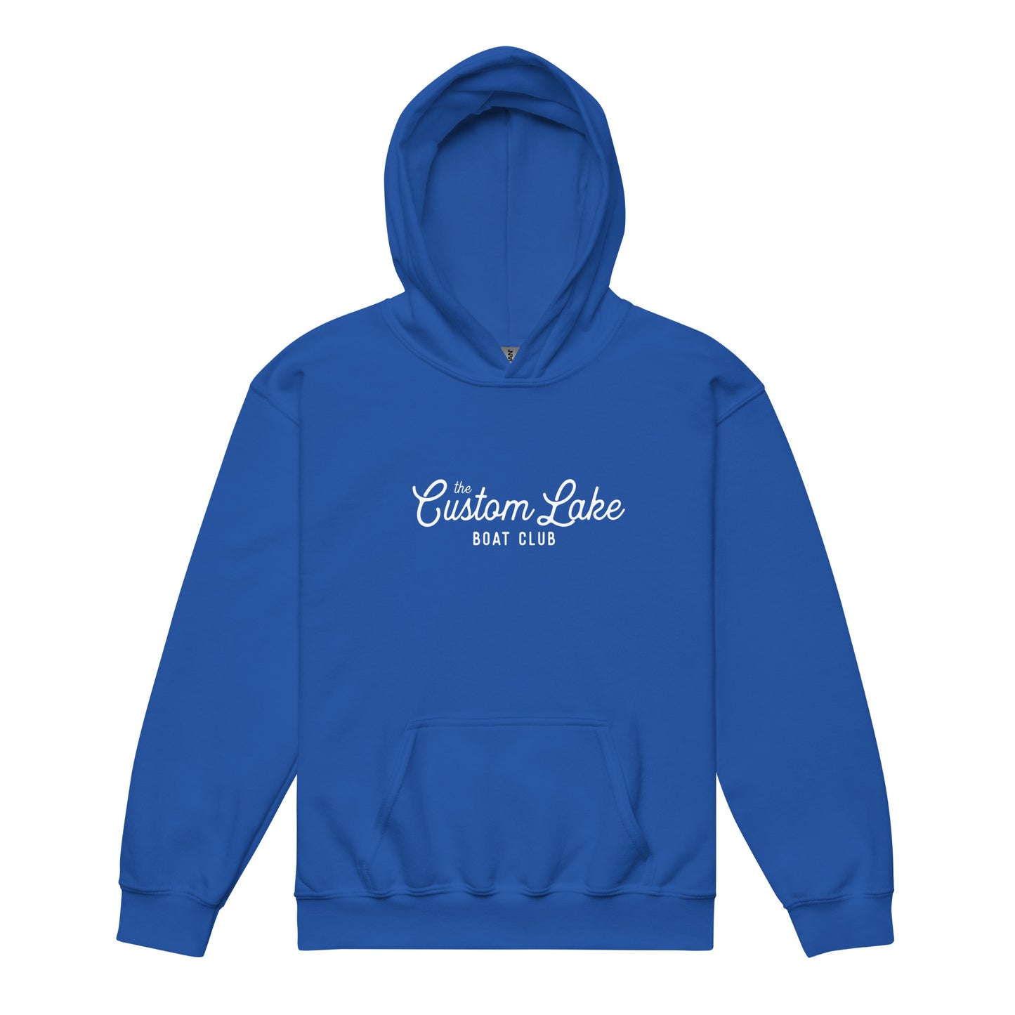Boat Club Logo Custom Lake Kids Hoodie