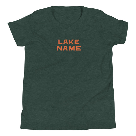 Camp Logo Custom Lake T-Shirt Kids
